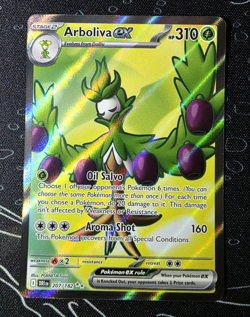 Arboliva ex 207/182 Destined Rivals Full Art Ultra Rare Holo Pokemon Card NM - Image 1