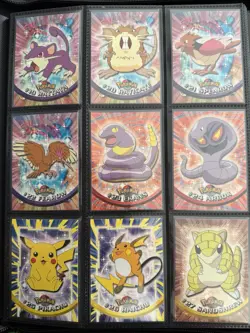 1999-2000 Topps Pokemon Series 1,2 Complete Set Non-Holo NM/M - Image 3