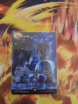 Stay with Me - Rhystic Study M0031 Final Fantasy Magic The Gathering NM - Image 1