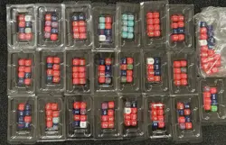 Lot of 195 damage counter dice most sealed Pokemon TCG Trainer Toolkit - Image 1
