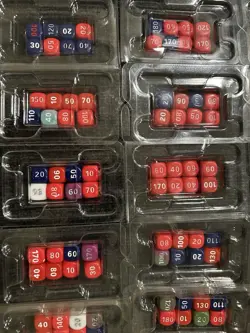 Lot of 195 damage counter dice most sealed Pokemon TCG Trainer Toolkit - Image 3