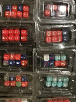 Lot of 195 damage counter dice most sealed Pokemon TCG Trainer Toolkit - Image 5