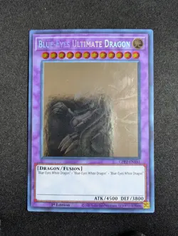 Yugioh - Blue-Eyes Ultimate Dragon GFP2-EN181 1st Edition Ghost Rare NM - Image 1
