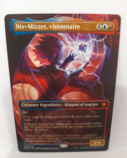 MTG Niv-Mizzet, Visionary / visionnaire - Borderless - Image 1