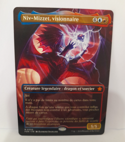 MTG Niv-Mizzet, Visionary / visionnaire - Borderless - Image 3