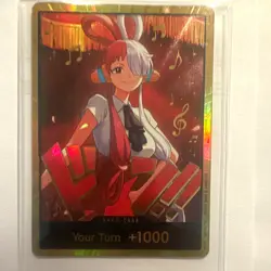 Bandai One Piece Card Game Uta Don!! Card Promo Foil Your Turn +1000 EN - Image 1
