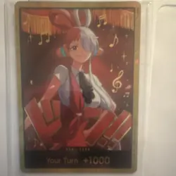 Bandai One Piece Card Game Uta Don!! Card Promo Foil Your Turn +1000 EN - Image 3