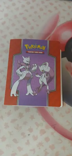 Pokemon Trading Card Game Mini Binder 2015 Mewtwo Mega Mewtwo Chesnaught Album - Image 5