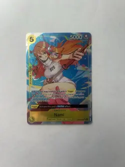 Nami OP08-106 SR 2 Special Rare Alternate Art– One Piece Card Game – Near Mint - Image 1