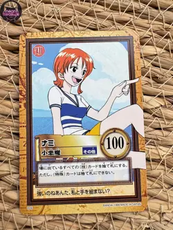 One Piece Carddass Hyper Battle Nami Little Devil C09 Japanese Rare Card - Image 1