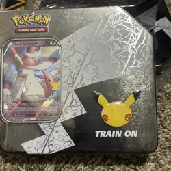 Nintendo Pokemon TCG Card: Celebrations Dark Sylveon In Large Tin 820650809873 - Image 3
