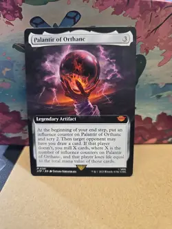 Palantir of Orthanc (Extended Art) - MTG - The Lord of the Rings - Card #381 - Image 1