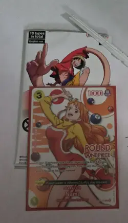 IN HAND Nami ST29-008 English One Piece x Round 1 Promo Card - Image 1