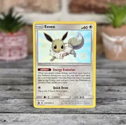 Eevee SV41/SV94 Shiny Holo Rare Hidden Fates Shiny Vault Pokemon Card - NM/M - Image 1