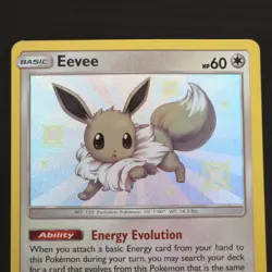 Eevee SV41/SV94 Shiny Holo Rare Hidden Fates Shiny Vault Pokemon Card - NM/M - Image 5