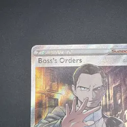 Boss’s Orders Giovanni 189/192 Full Art Rebel Clash Pokemon TCG Card - Image 4