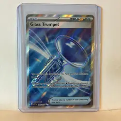 Pokemon Ascended Heroes Glass Trumpet Double Rare Holo Trainer Card 260/217 NM - Image 1