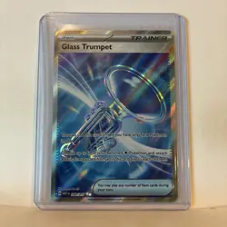 Pokemon Ascended Heroes Glass Trumpet Double Rare Holo Trainer Card 260/217 NM - Image 2