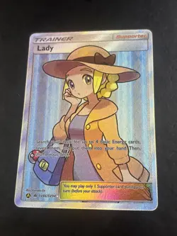Lady SV86/SV94 Ultra Rare 2019 Pokemon Hidden Gates Shiny Vault Full Art Card - Image 1