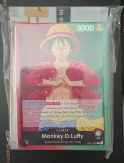 *SEALED!!!!* One Piece Card Game Red Green Luffy Demo Deck English Edition - Image 1