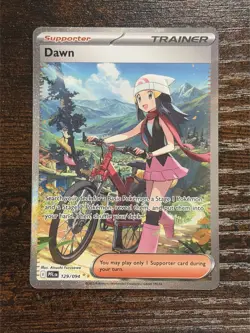 Dawn SIR 129/094 Full Art Trainer Phantasmal Flames English Pokemon Card NM - Image 1