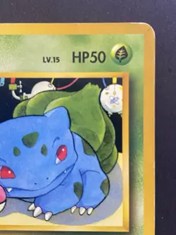 Bulbasaur No.001 Vending Series Glossy Pokemon Card Japanese LP 1107-13 - Image 4