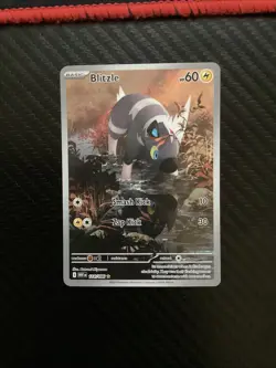 Pokemon TCG SV White Flare Blitzle Card 114/086 Illustration Rare Holo NM - Image 1