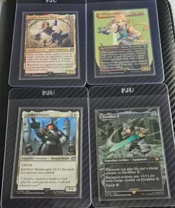 Lot Of 10 Final Fantasy IX 9 Magic The Gathering Cards Zidane Garnet Steiner - Image 1