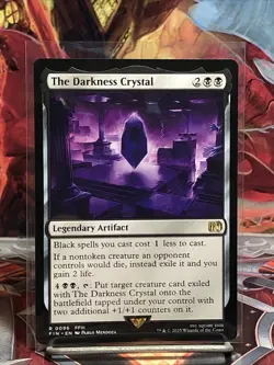The Darkness Crystal (Non-foil) Final Fantasy 0096 Rare MTG - Image 1