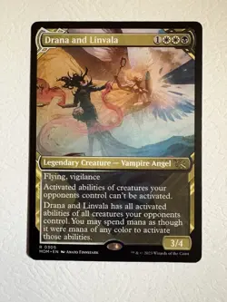 1x Drana and Linvala - Showcase MTG #305 March of the Machine -MOM - NM - Image 1