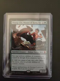 Magic: The Gathering Marvel Shang-Chi Master of Kung Fu Foil Mythic #0187 MTG - Image 1
