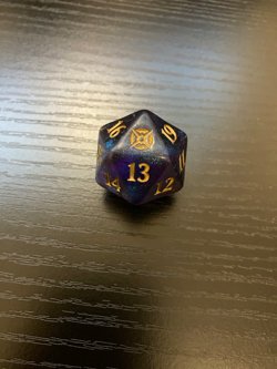 March of the Machine The Aftermath Oversized Spindown Life Counter - MTG D20 Die - Image 1