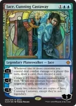 [1x] Jace, Cunning Castaway - Foil - SDCC 2018 Exclusive (XLN) Near Mint, Englis - Image 1