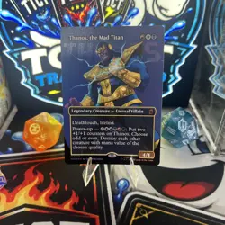 Thanos, the Mad Titan (Borderless) (0376) Marvel Super Heroes Foil - Image 1