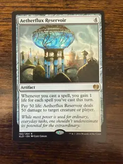 MAGIC: THE GATHERING Aetherflux Reservoir Artifact - Image 1