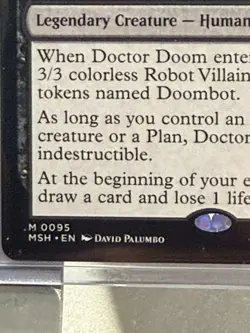 MTG Doctor Doom - Regular - Marvel Super Heroes #0095 - Image 5