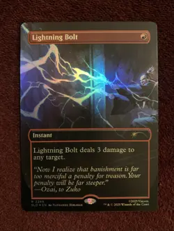 Lightning Bolt (2289) (Rainbow Foil) Secret Lair Drop Foil - Image 1