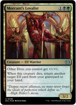 Morcant's Loyalist (Foil) - 0236 - Lorwyn Eclipsed ECL - MTG - NM/M - Image 1