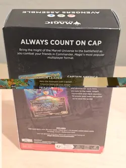 MAGIC: THE GATHERING - MARVEL SUPER HEROES AVENGERS ASSEMBLE COMMANDER Deck NEW - Image 2