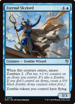 ETERNAL SKYLORD x4 mtg NM-M Commander Aetherdrift 4 Unc - Image 1