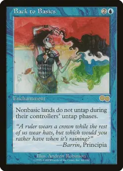 Back to Basics Urza's Saga NM 62 - Image 1