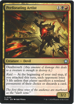 Perforating Artist - 0124 - Foundations - Magic the Gathering (MTG) - Image 1