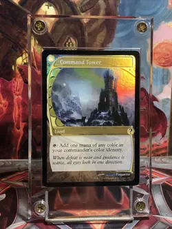 Command Tower (Foil) [Future Sight Frame] Mystery Booster 2 256 Common MTG - Image 1