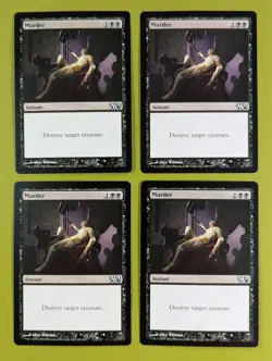 Murder x4 Magic 2013 M13 4x Playset Magic the Gathering MTG - Image 1