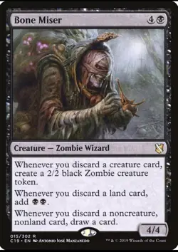 Bone Miser Commander 2019 Regular Magic The Gathering Single Mtg - Image 1