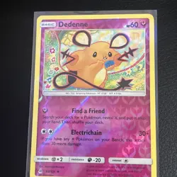 1x Dedenne - 88/131 - Uncommon - Reverse Holo Lightly Played Pokemon SM06 - Forb - Image 1
