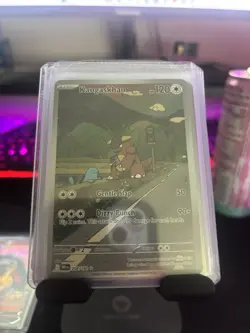 Pokemon TCG Kangaskhan SV Paradox Rift 204/182 Illustration Rare Holo EN - Image 1