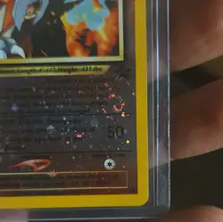 Pokemon Entei #34 Black Star TCG Reverse Holo Card WOTC Movie Promo (3xs Swirls) - Image 4