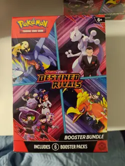 🔥X6Pokemon TCG Scarlet & Violet Destined Rivals Booster Bundle For Ed Sealed📈 - Image 3