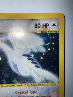 Pokemon Lugia Aquapolis Crystal Holo Secret Rare #149 - Image 3